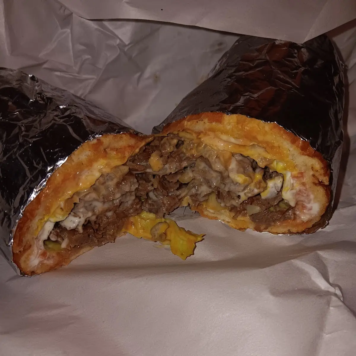 Steak Cheese Egg Roll