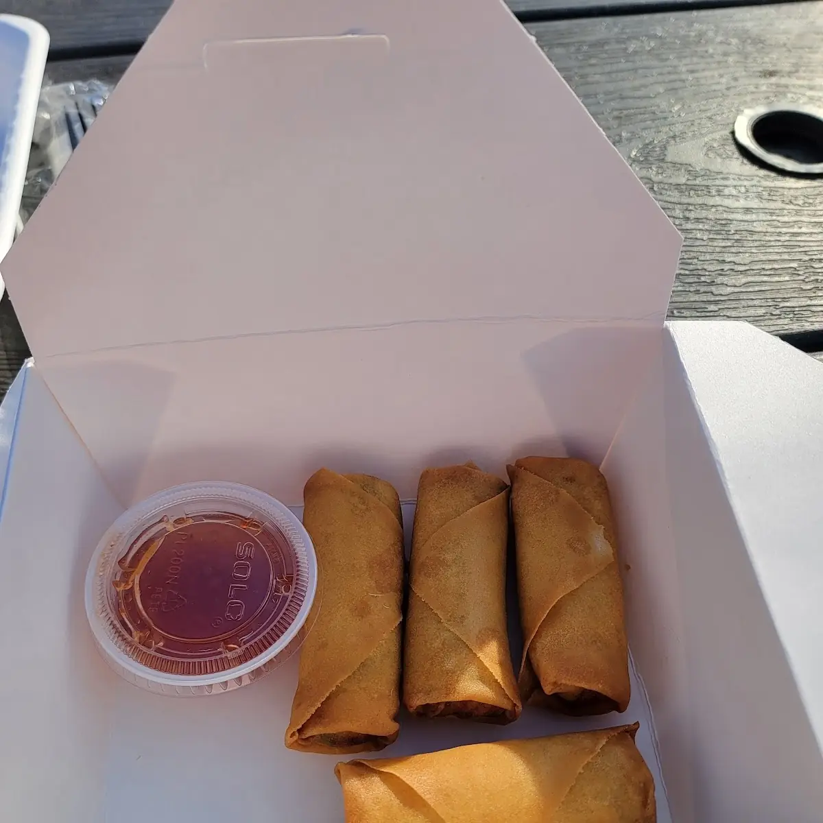 Fried Dumplings with Dipping Sauce