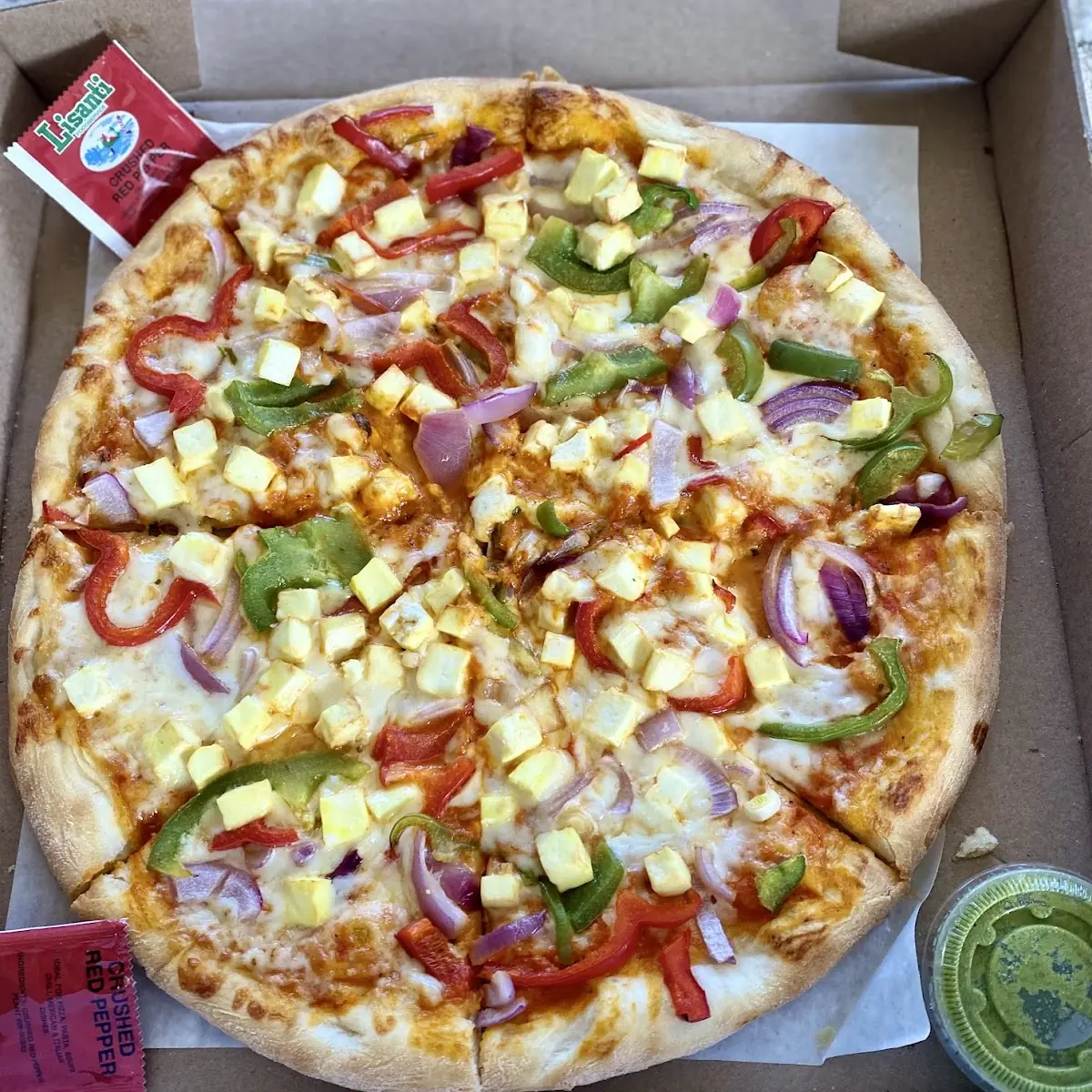 Paneer Tikka Pizza