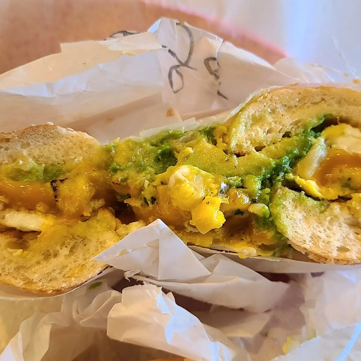 Santa Fe Bagel Sandwich
