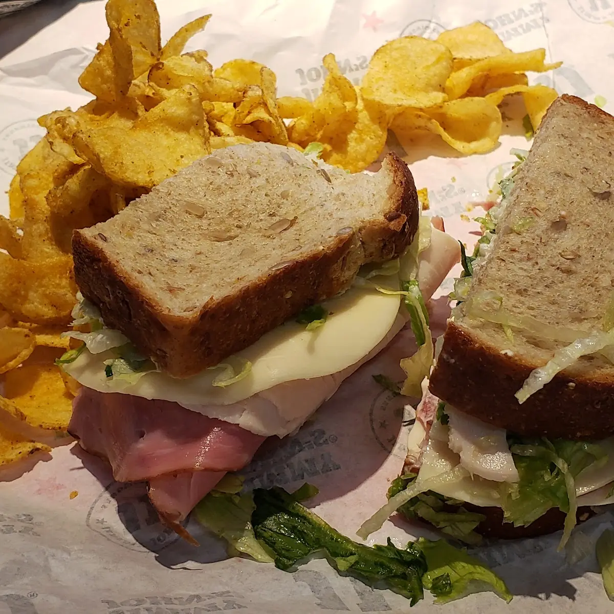 Turkey Ham and Swiss
