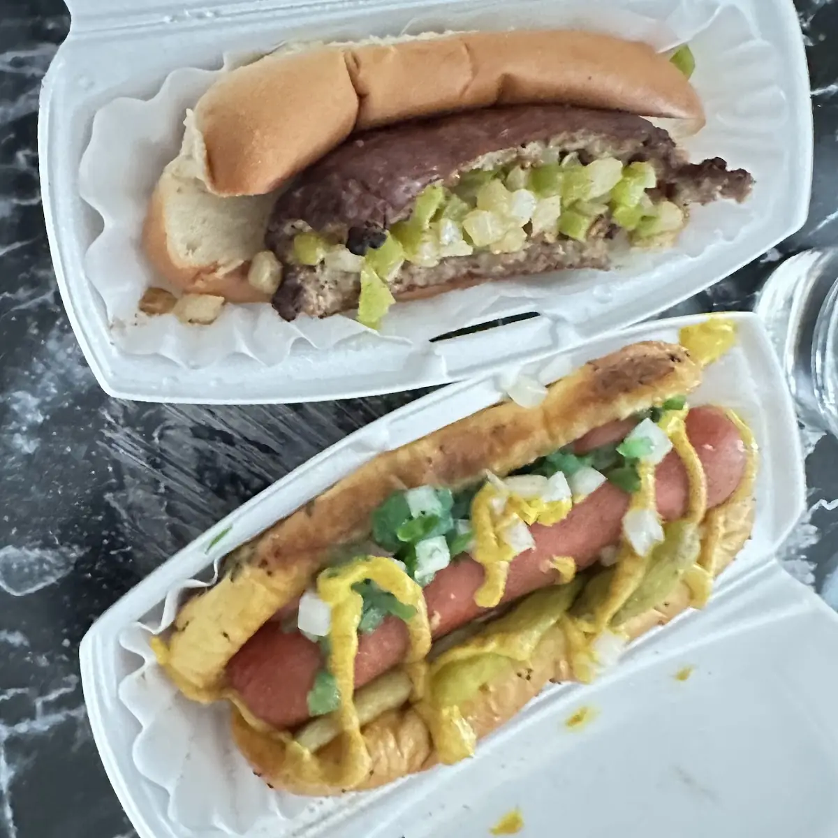 Differents Hot Dogs