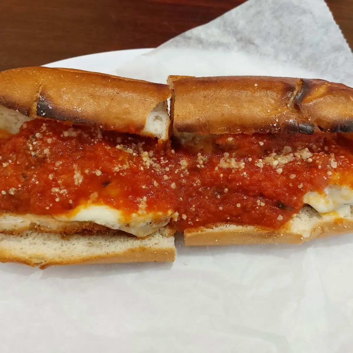 Chicken Parmigiana Sub