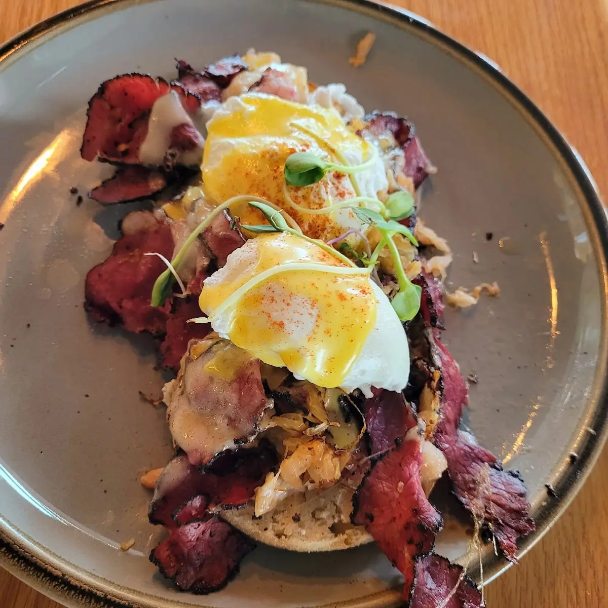 Pork Belly blt Benedict