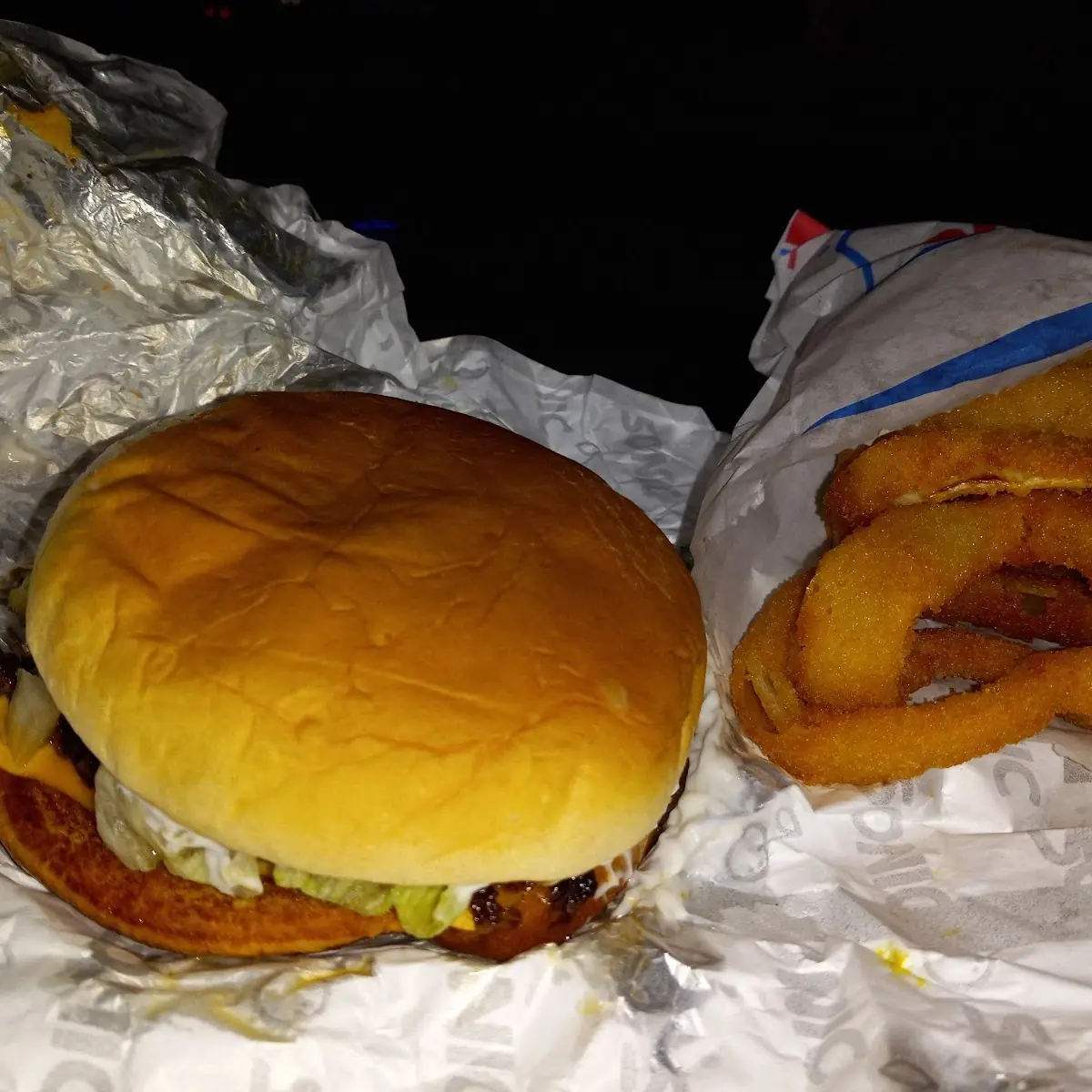 Sonic Burger and Fries