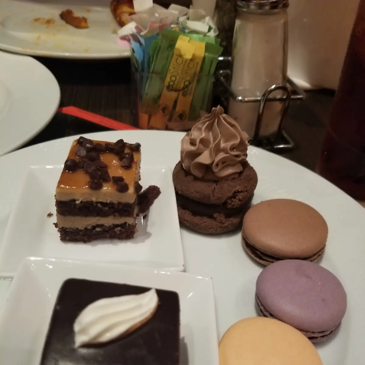 Macaroons and Some Cake Slices