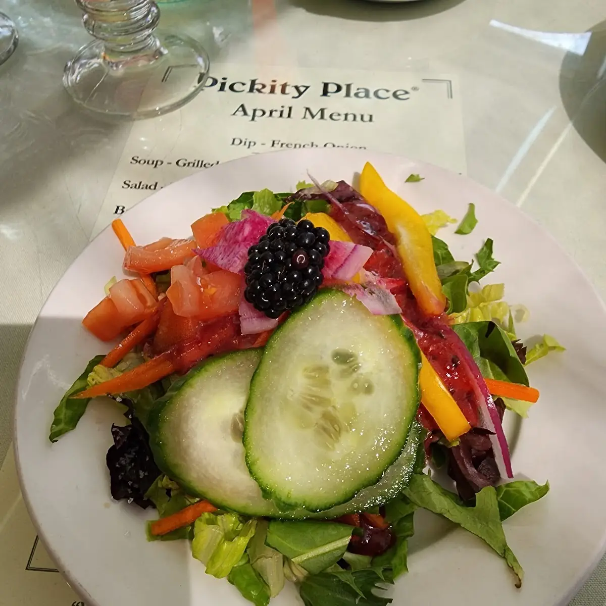 House with Blackberry Balsamic Vinaigrette