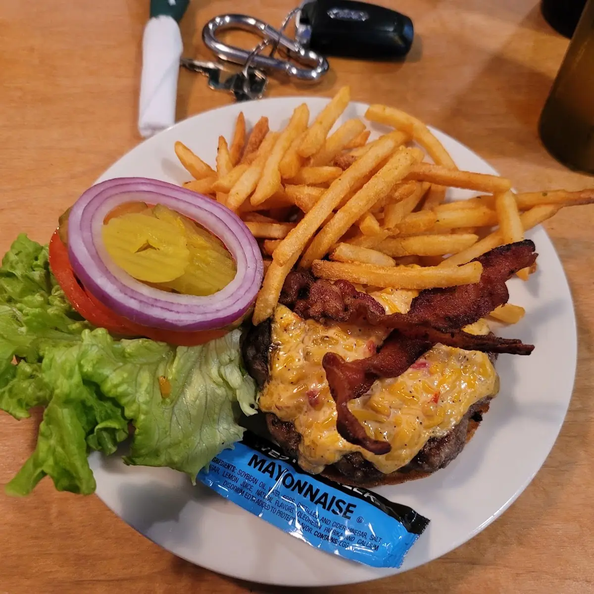 Bacon and Cheese Burger