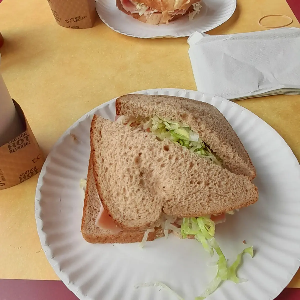 Ham and Egg Sandwich