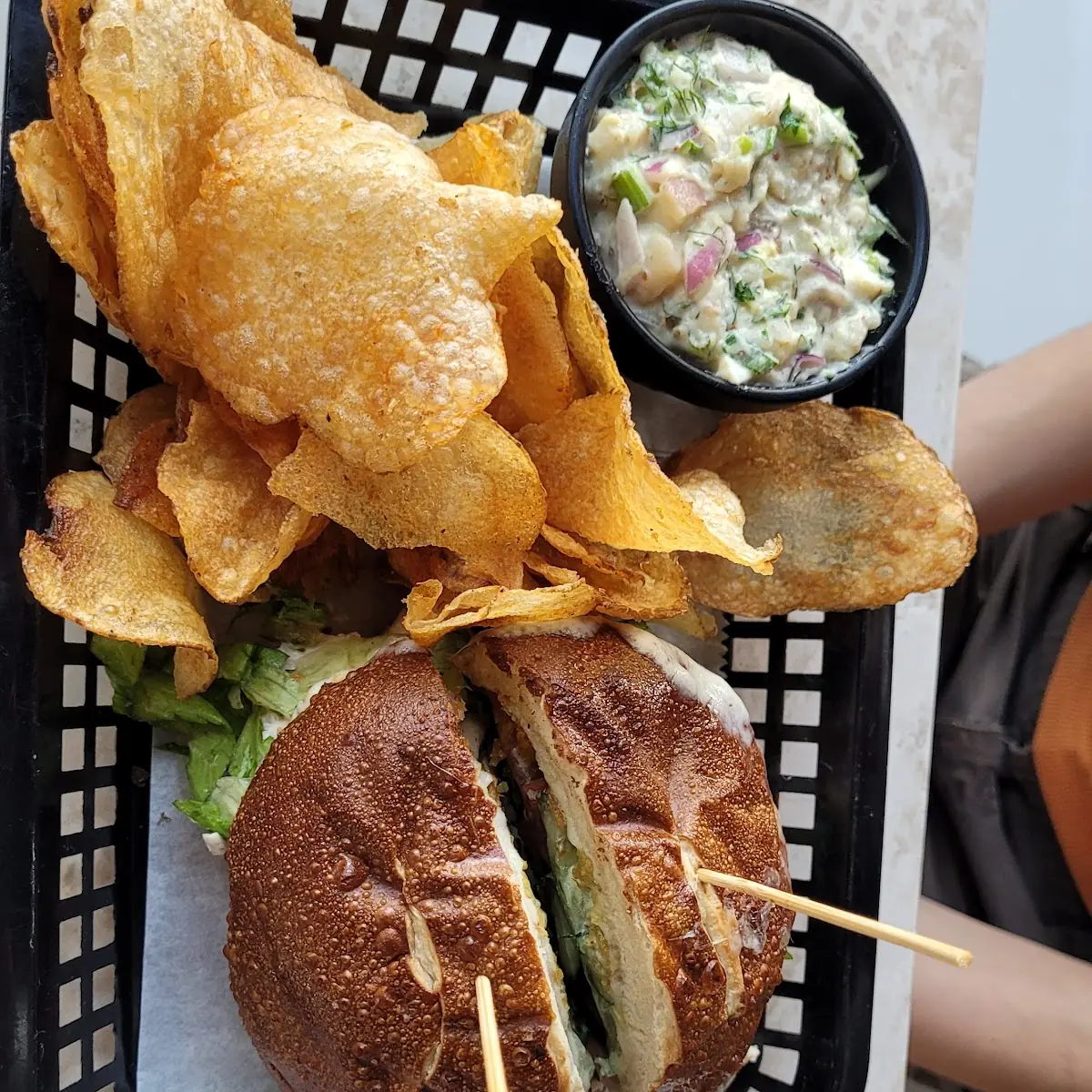Crunchy Chicken Burger