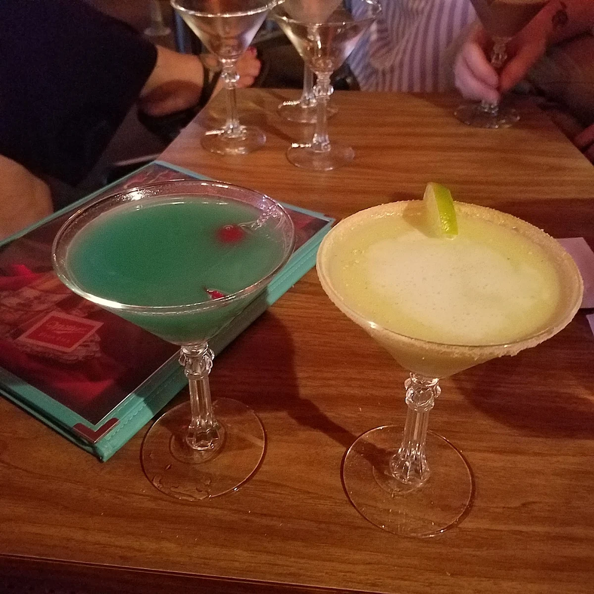 Cuban and Key Lime Pie Martinis