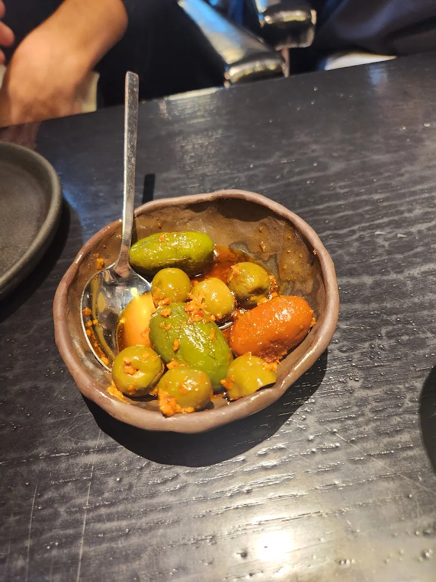 Hickory Smoked Olives