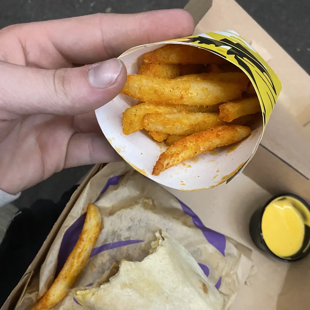 Large Nacho Fries