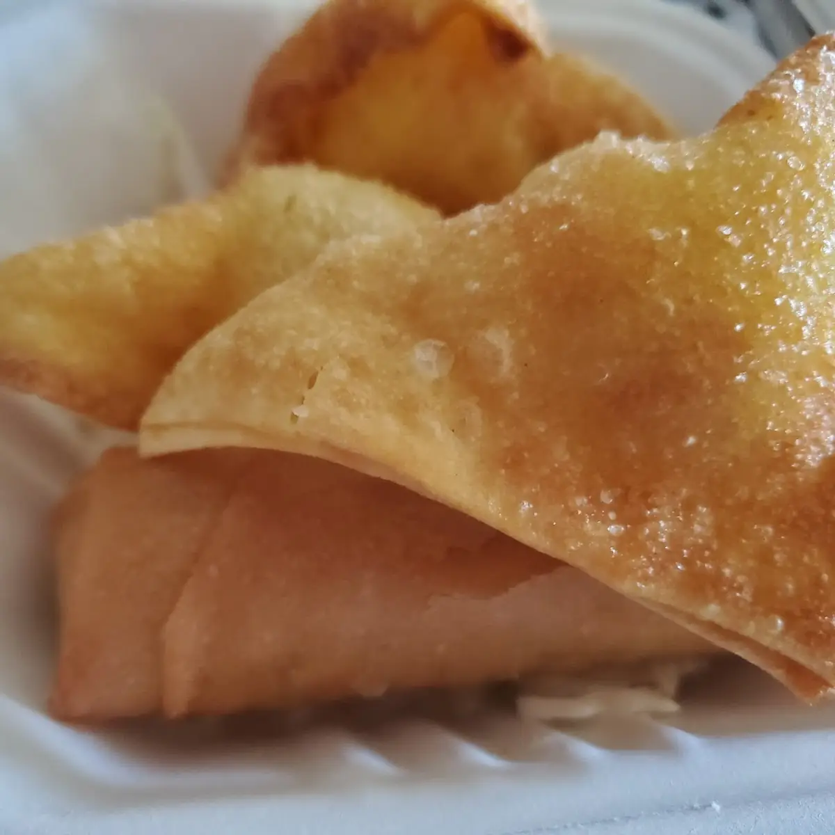 Crab Puff and Egg Roll