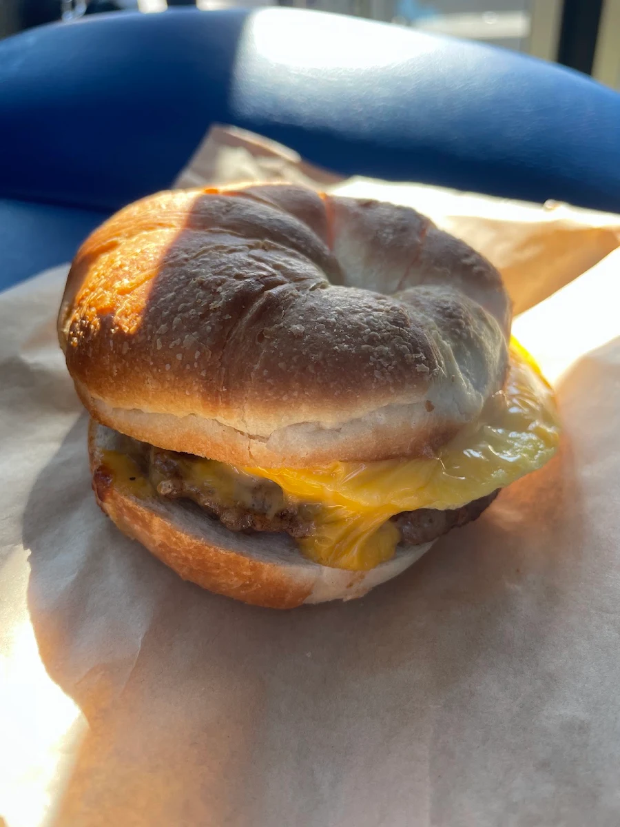 Sausage Egg and Cheese Croissant