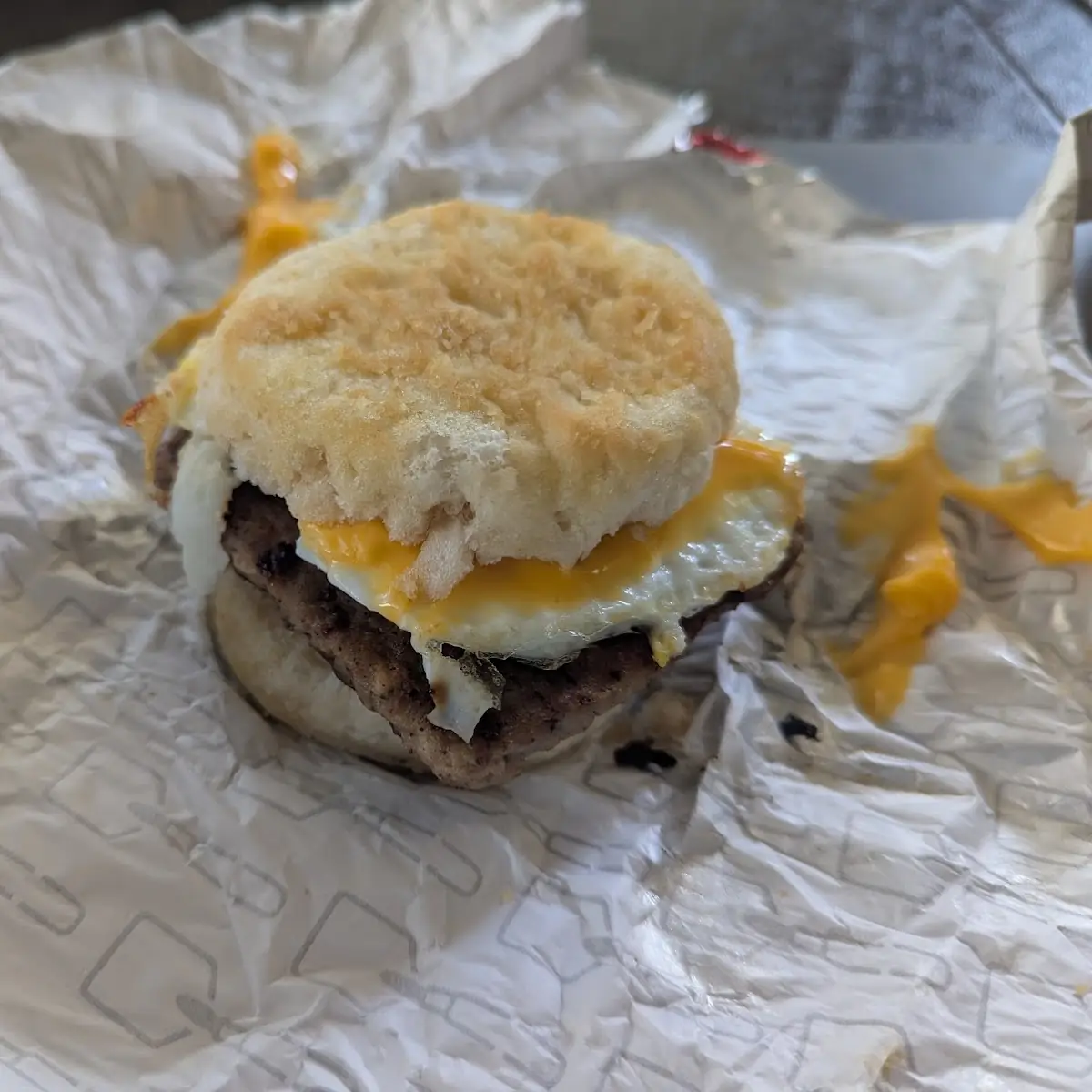 Sausage Egg & Cheese Biscuit