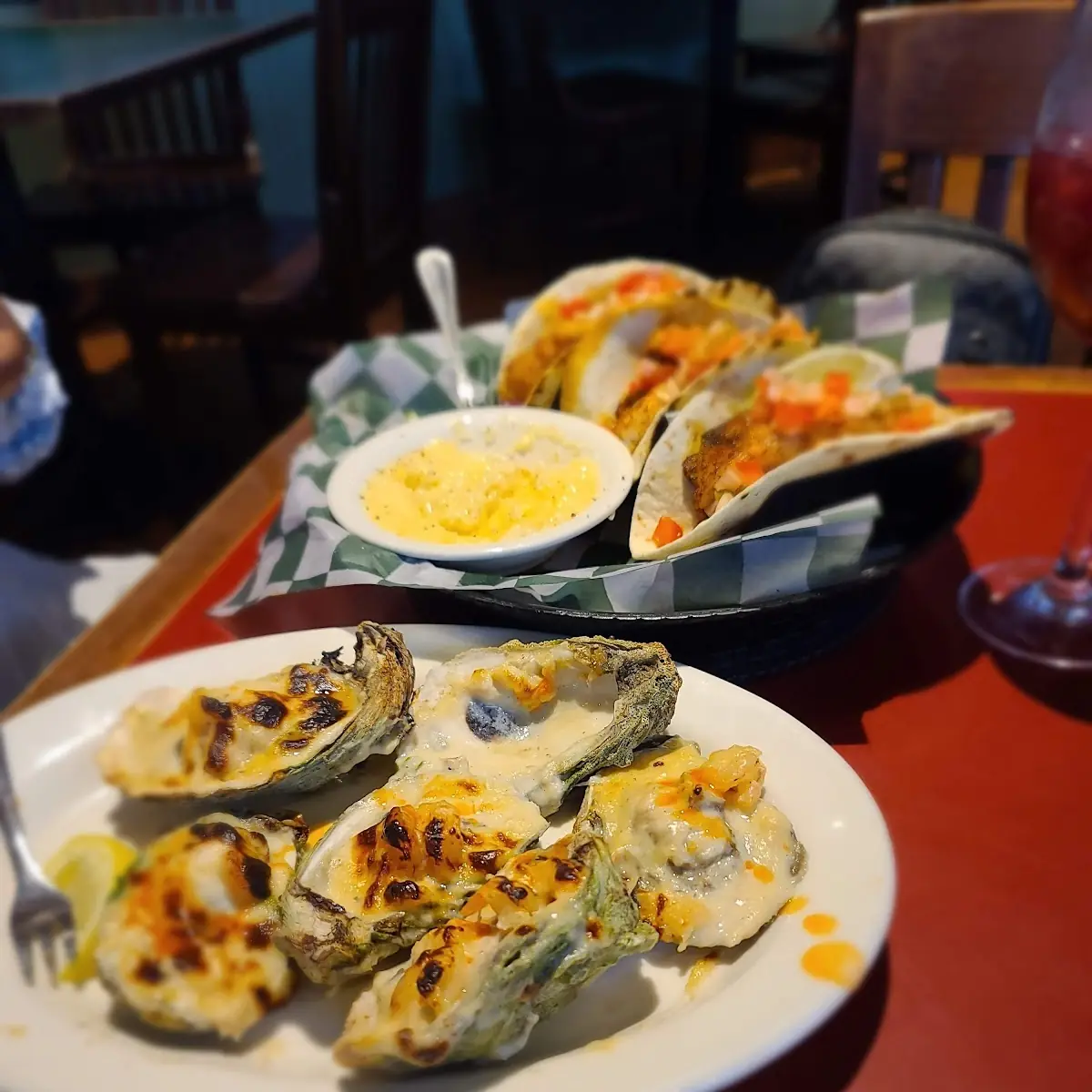 Wintzells Half Shell Oysters Rockefeller