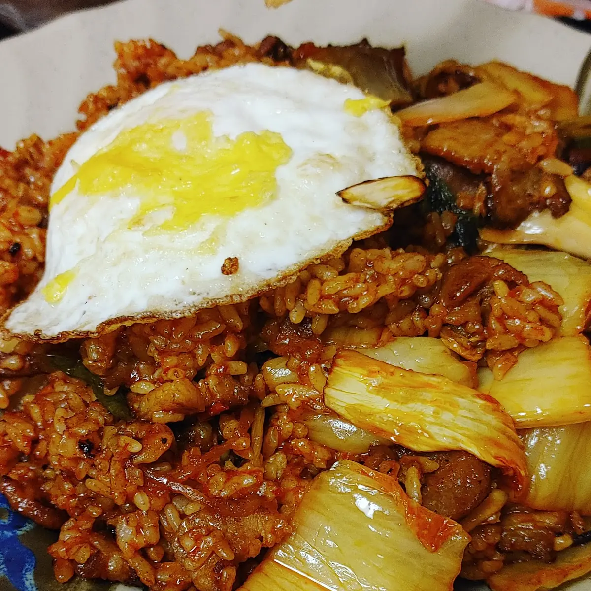 Pork Belly Kimchi Fried Rice