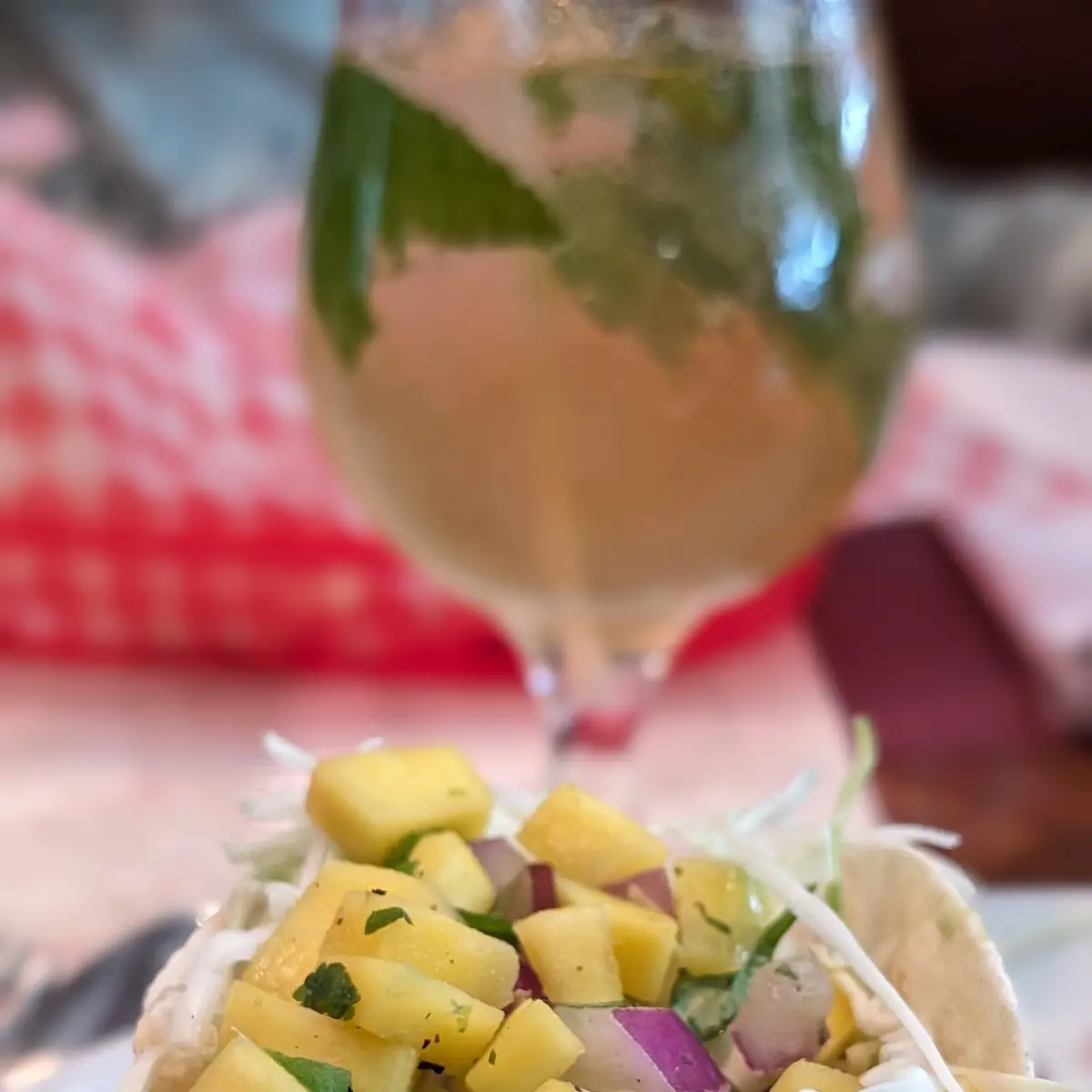 Coconut Shrimp Tacos