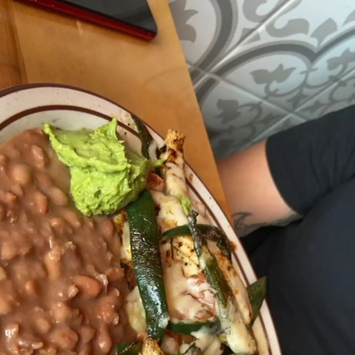 Rice & Refried Beans