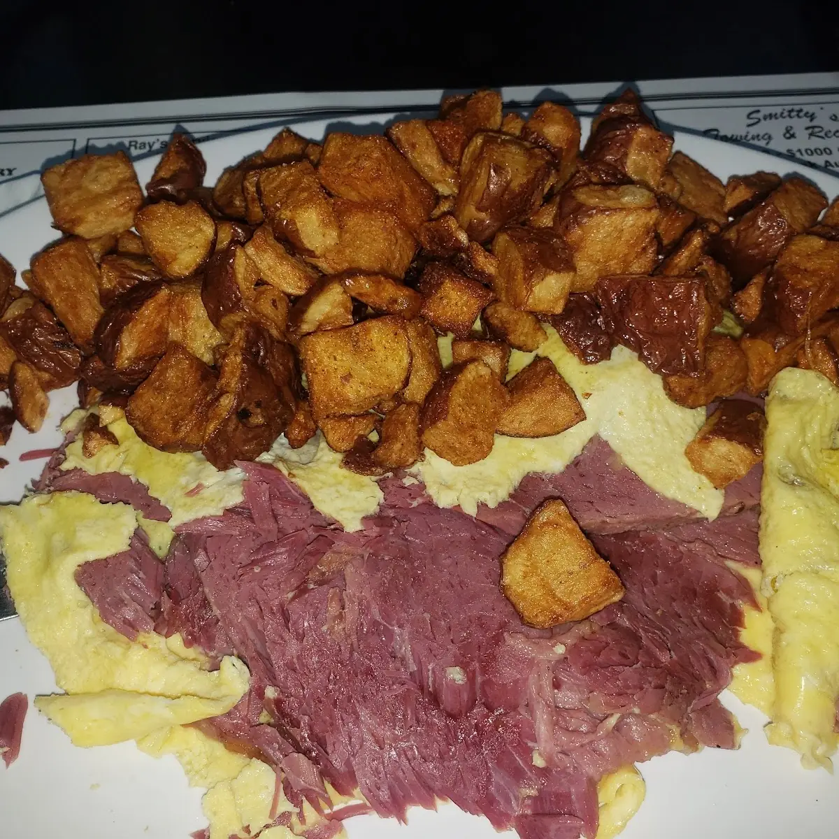 Corned Beef Omelet