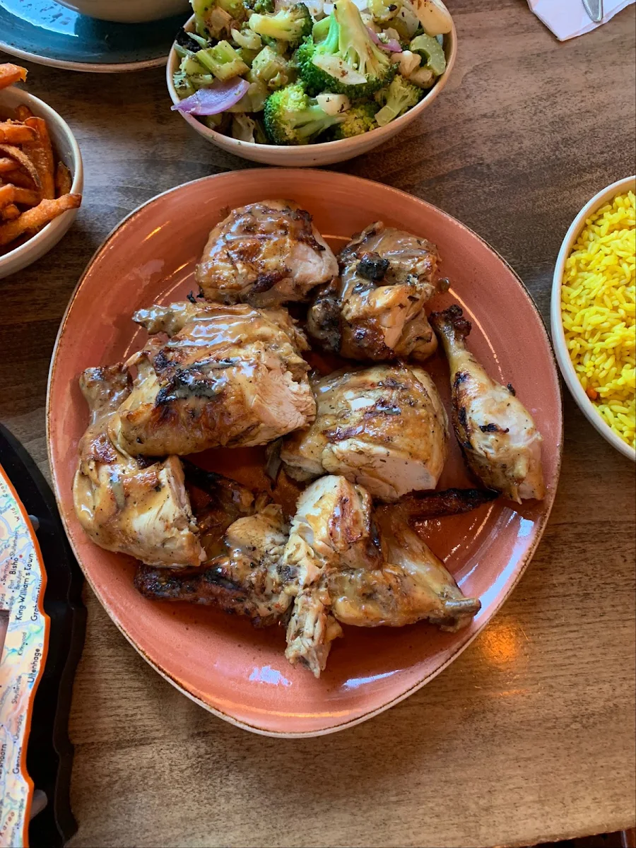 Peri Peri Chicken Bowl on Its Own