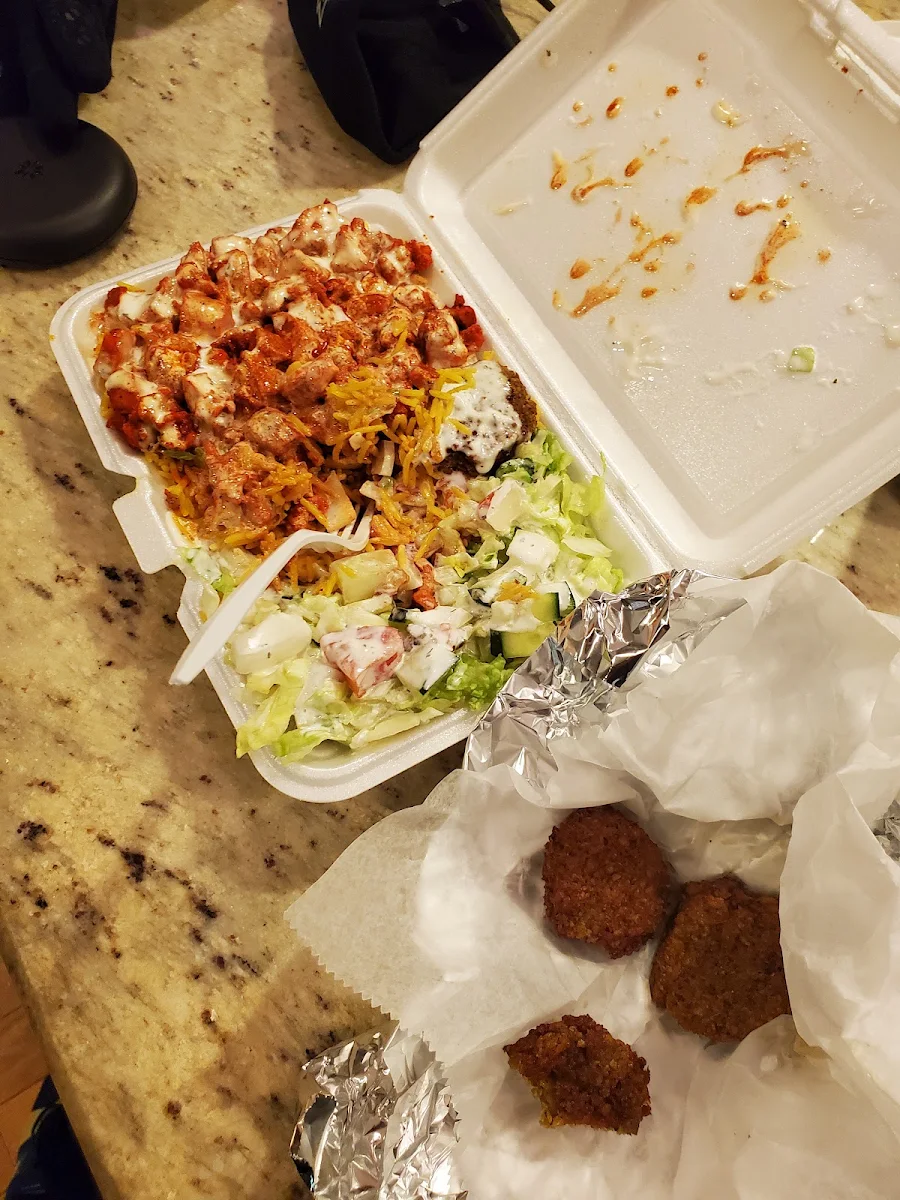 Chicken Rice Falafel