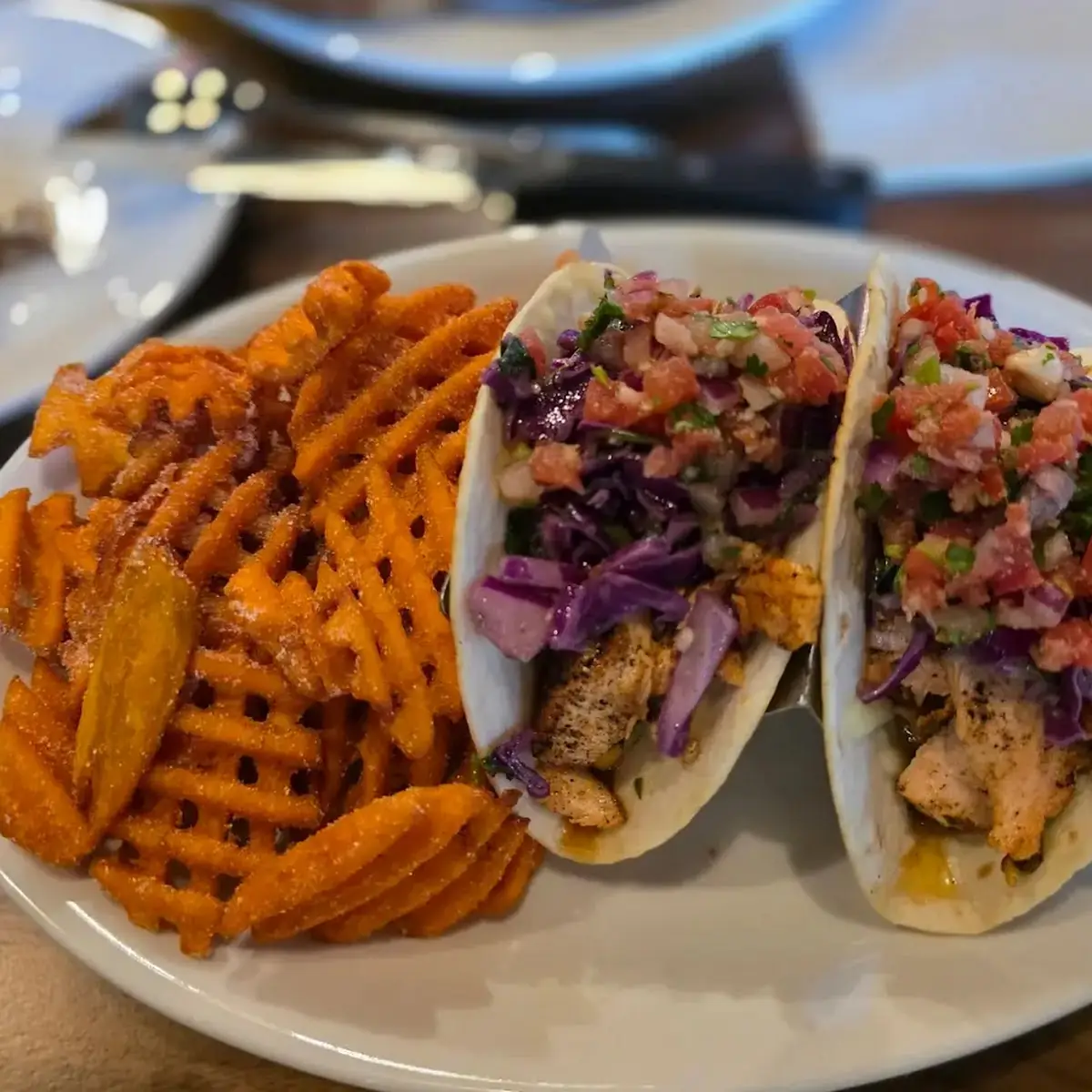 Grilled Salmon Tacos