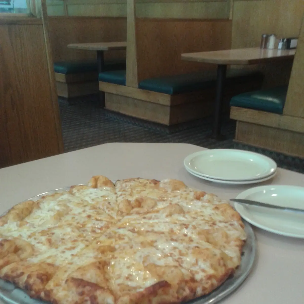 Triple Cheese Pizza with Polynesian Sauce