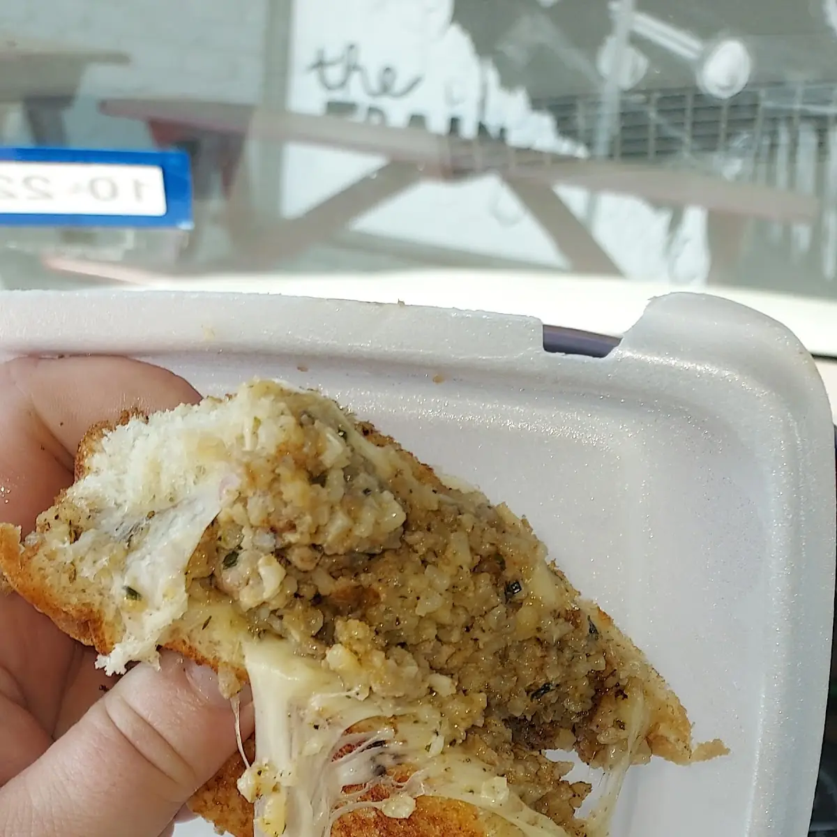 Cajun Grilled Cheese Sandwich