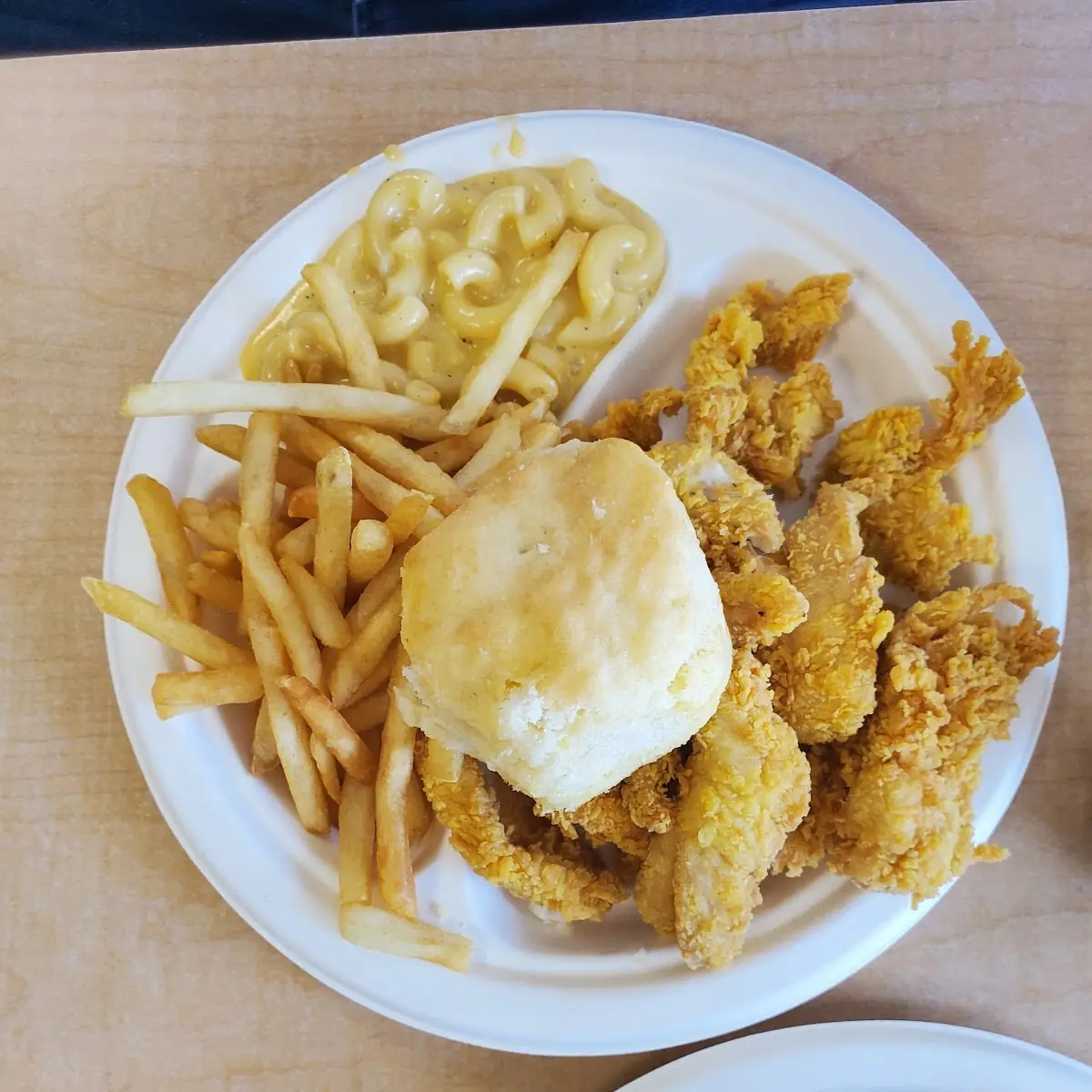 Tenders Mac N Cheese Fries