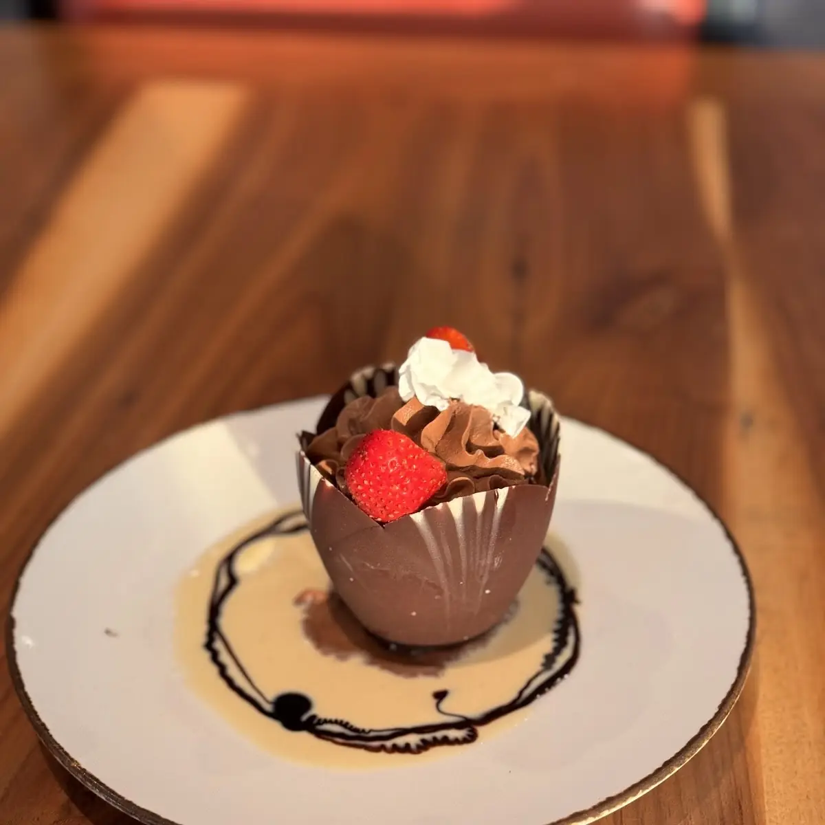 Chocolate & Salted Caramel Budino