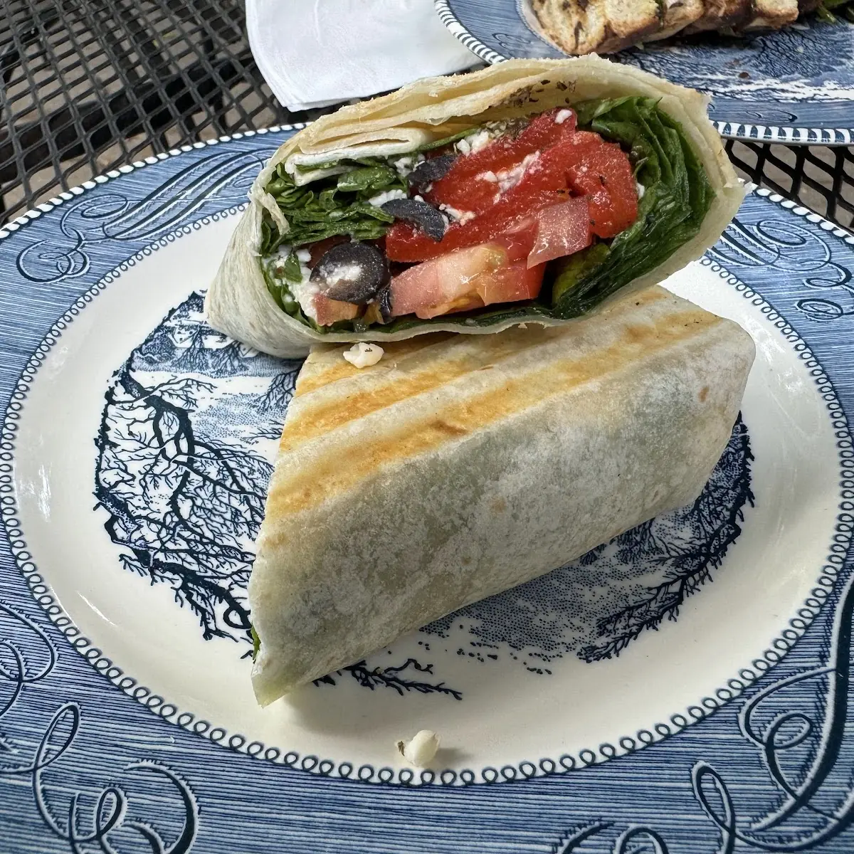 Mediterranean Veggie Wrap