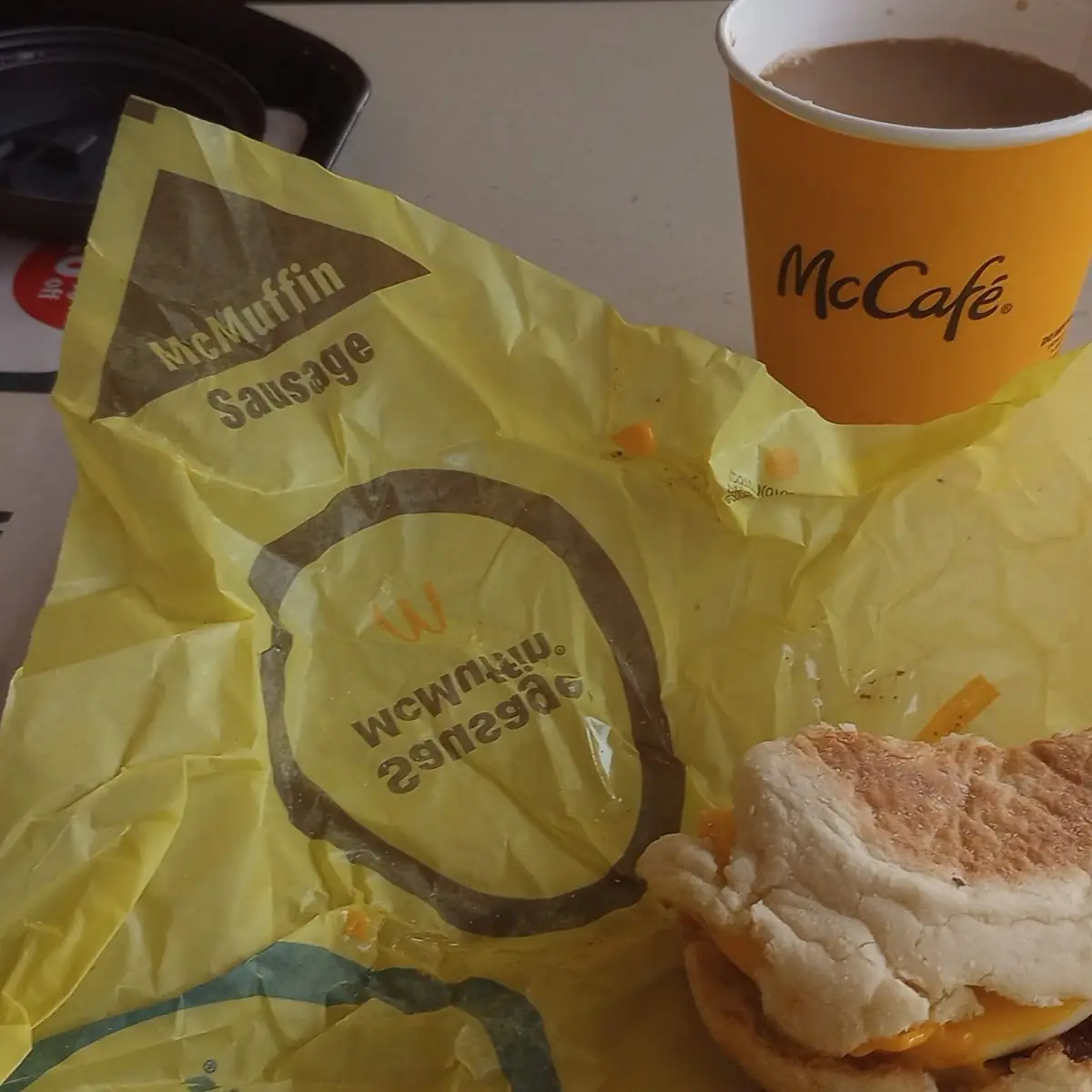 Sausage Mcmuffin with Egg