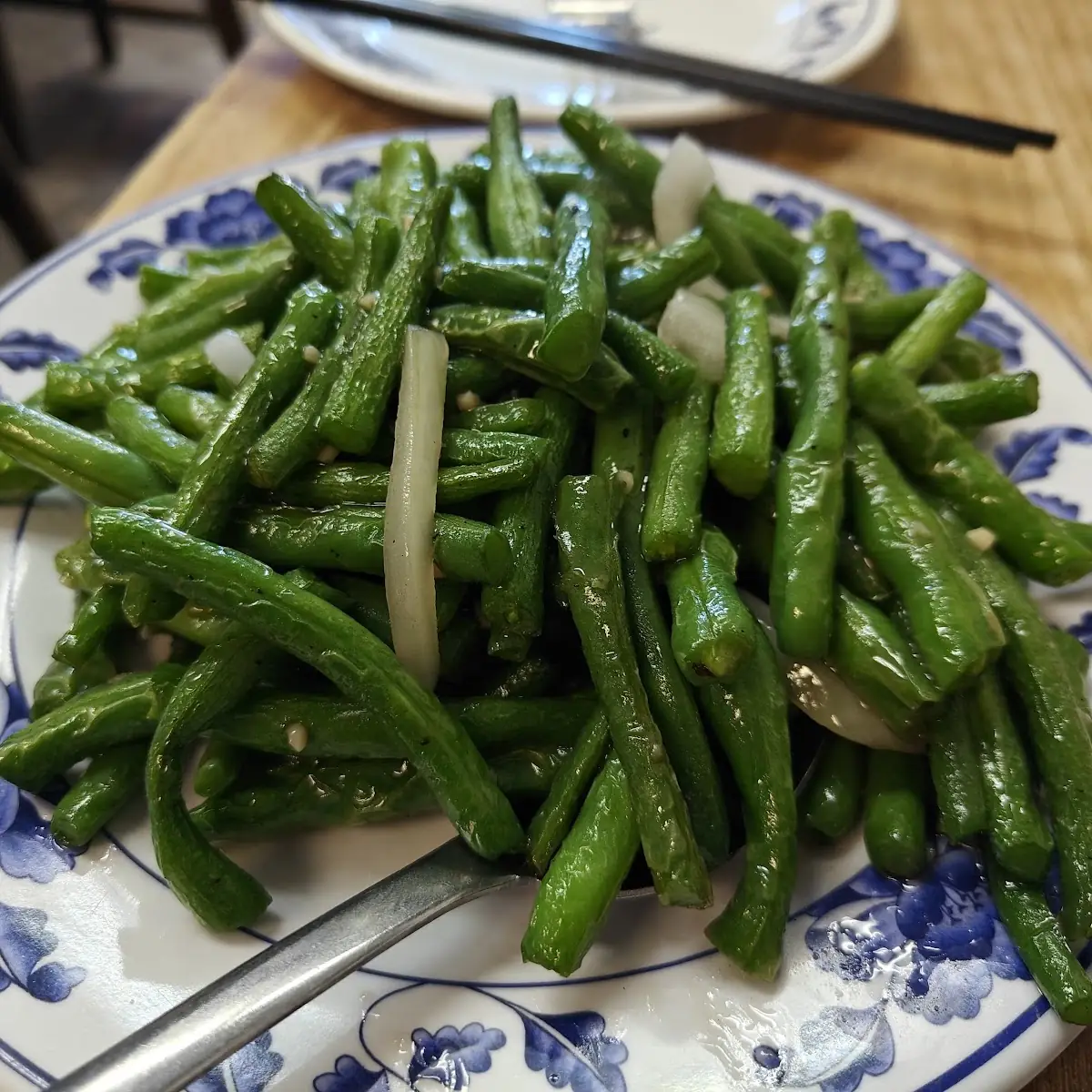 Sauteed String Bean w Minced Garlic