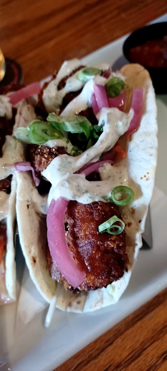 Blue Moon Chicken Wrap, The Monkey Tree Pub