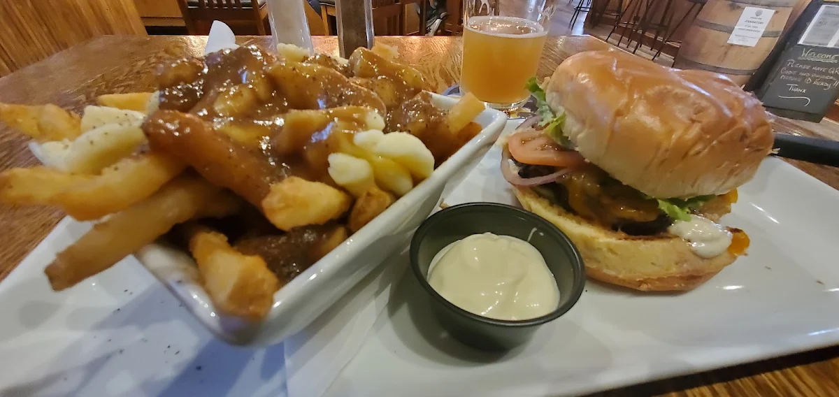 Burger and Poutine, The Monkey Tree Pub