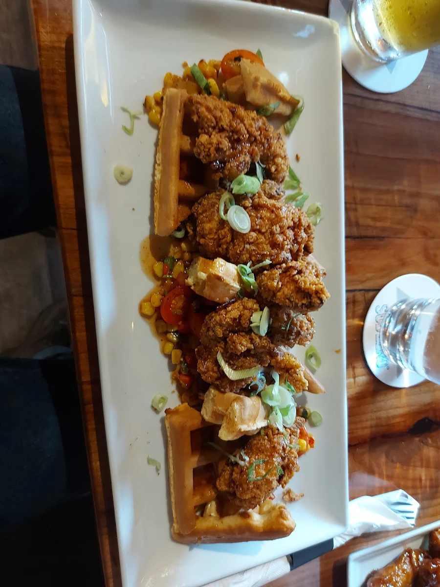 Chicken and Waffle, The Monkey Tree Pub