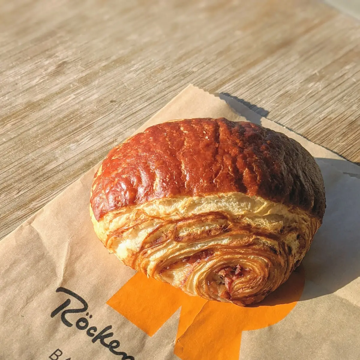 Pretzel Croissant Sandwich