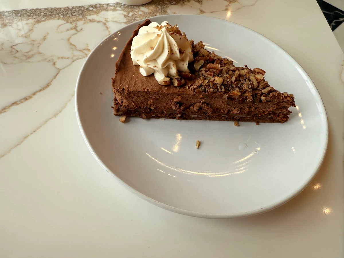 Dark Chocolate Mousse Cake
