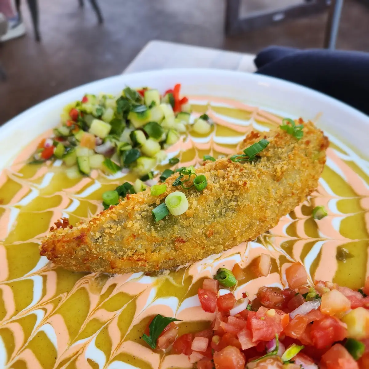 Fried Chili Relleno