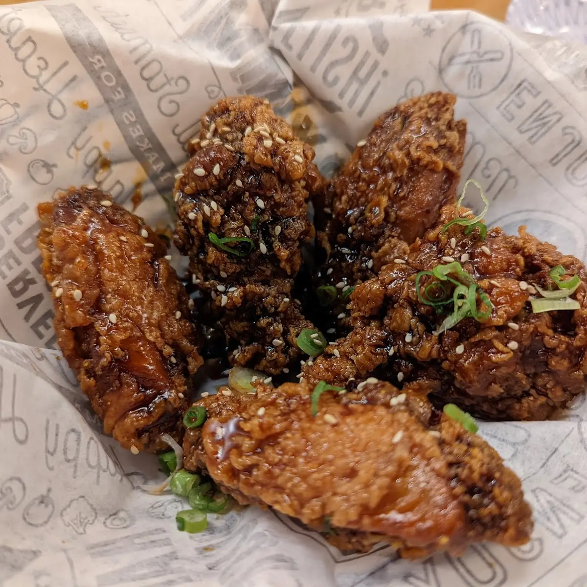 Sweet and Spicy Chicken Wings