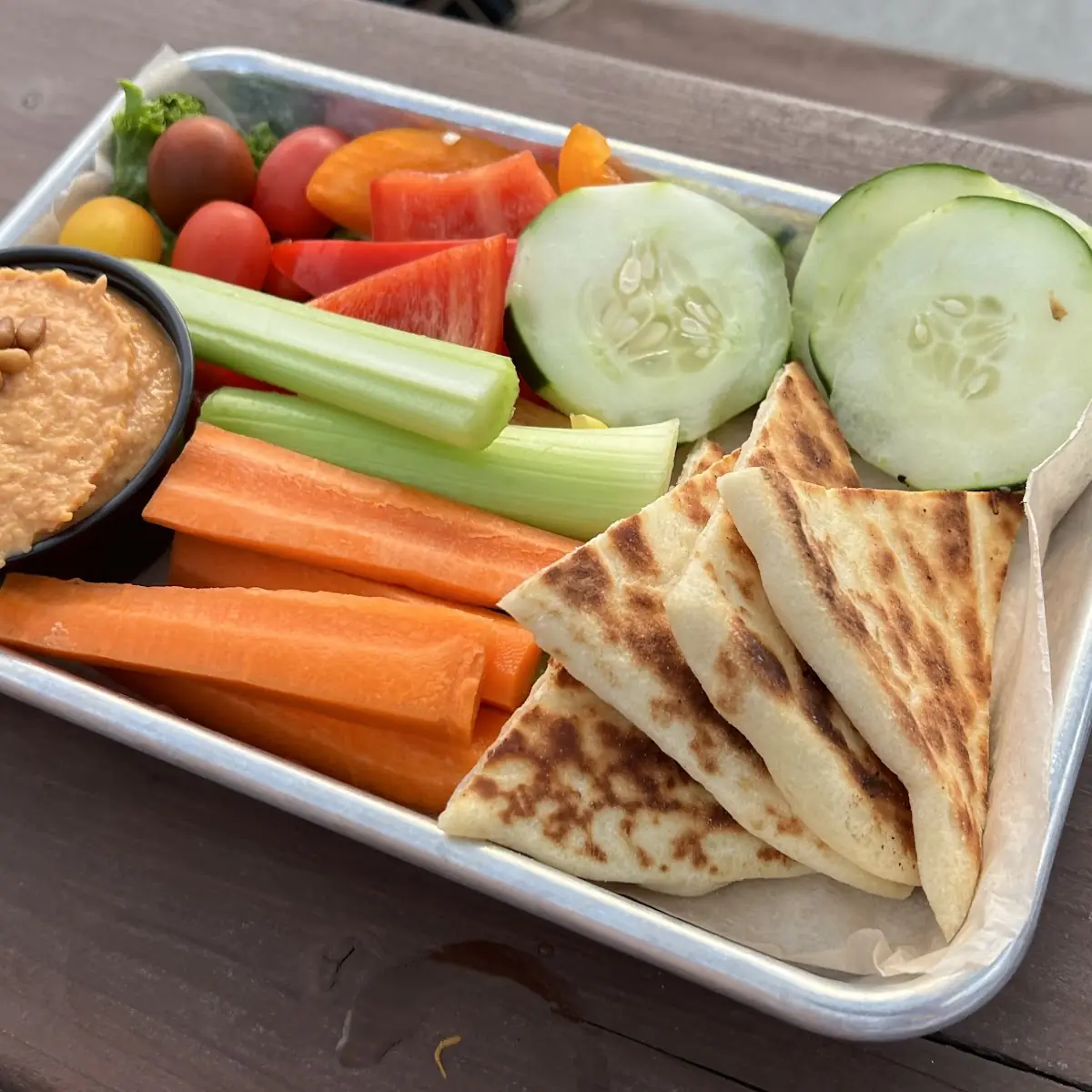 Hummus Plate VG