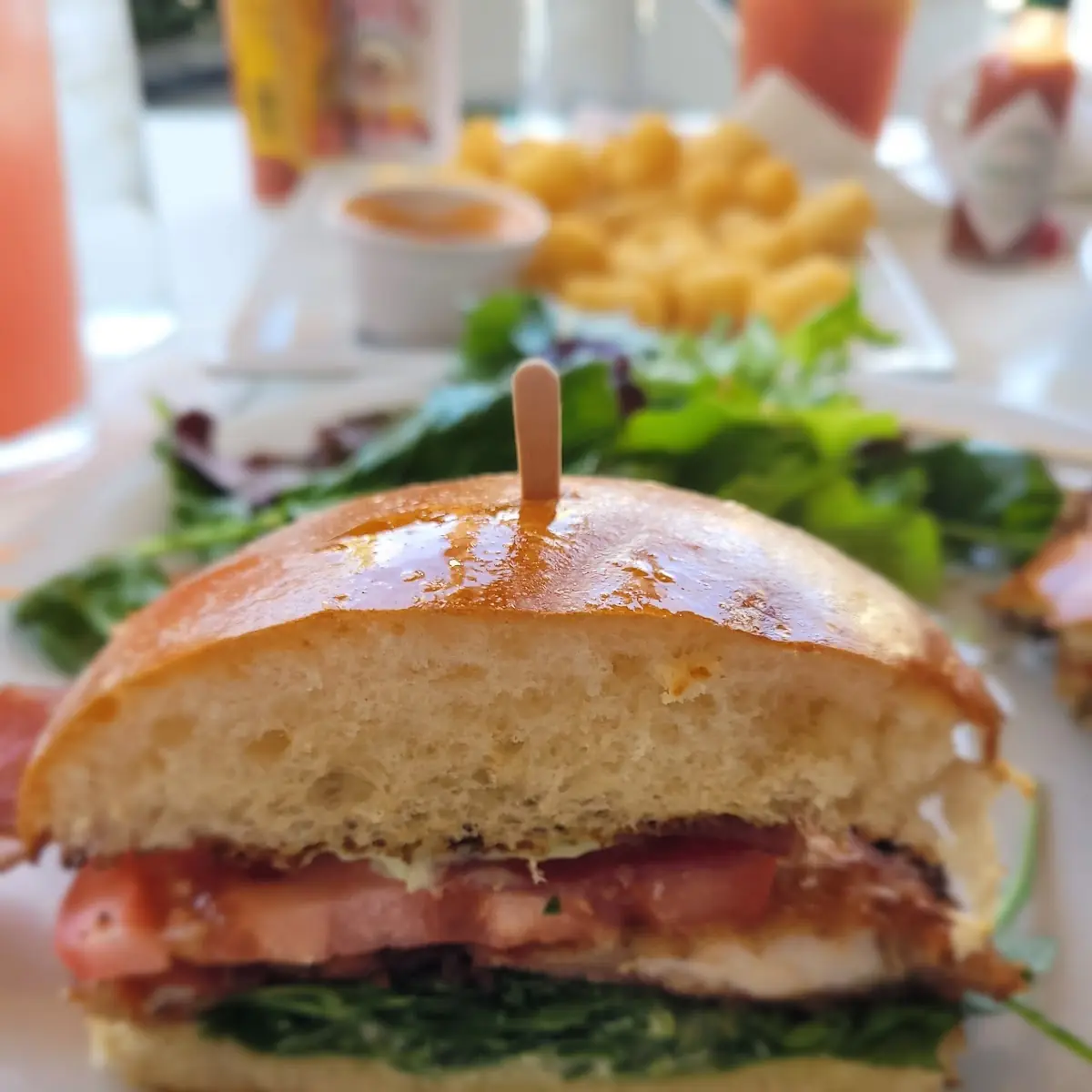Double Soft Shell Crab blt Sandwich