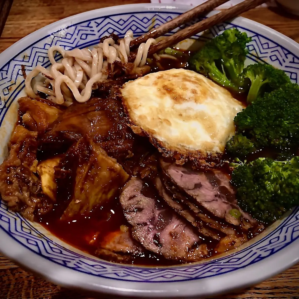 Deluxe Beef Noodle Soup Beefbeef Brisketmarinated Egg