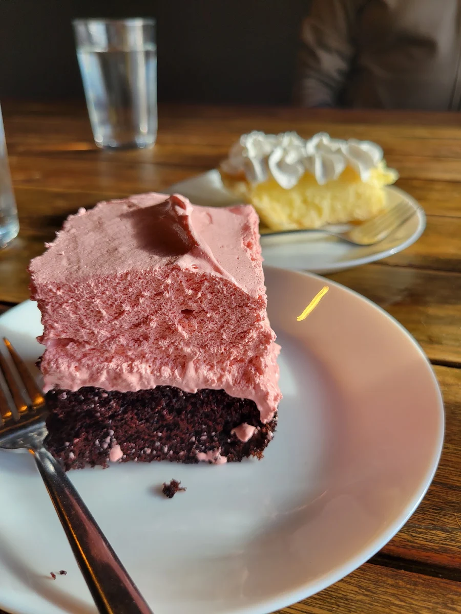 Chocolate Cake with Boiled Icing, Claudine's Eatery