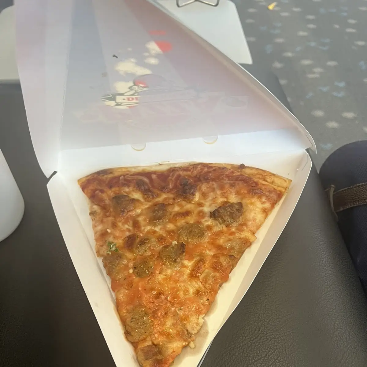 Sausage Pizza Slice