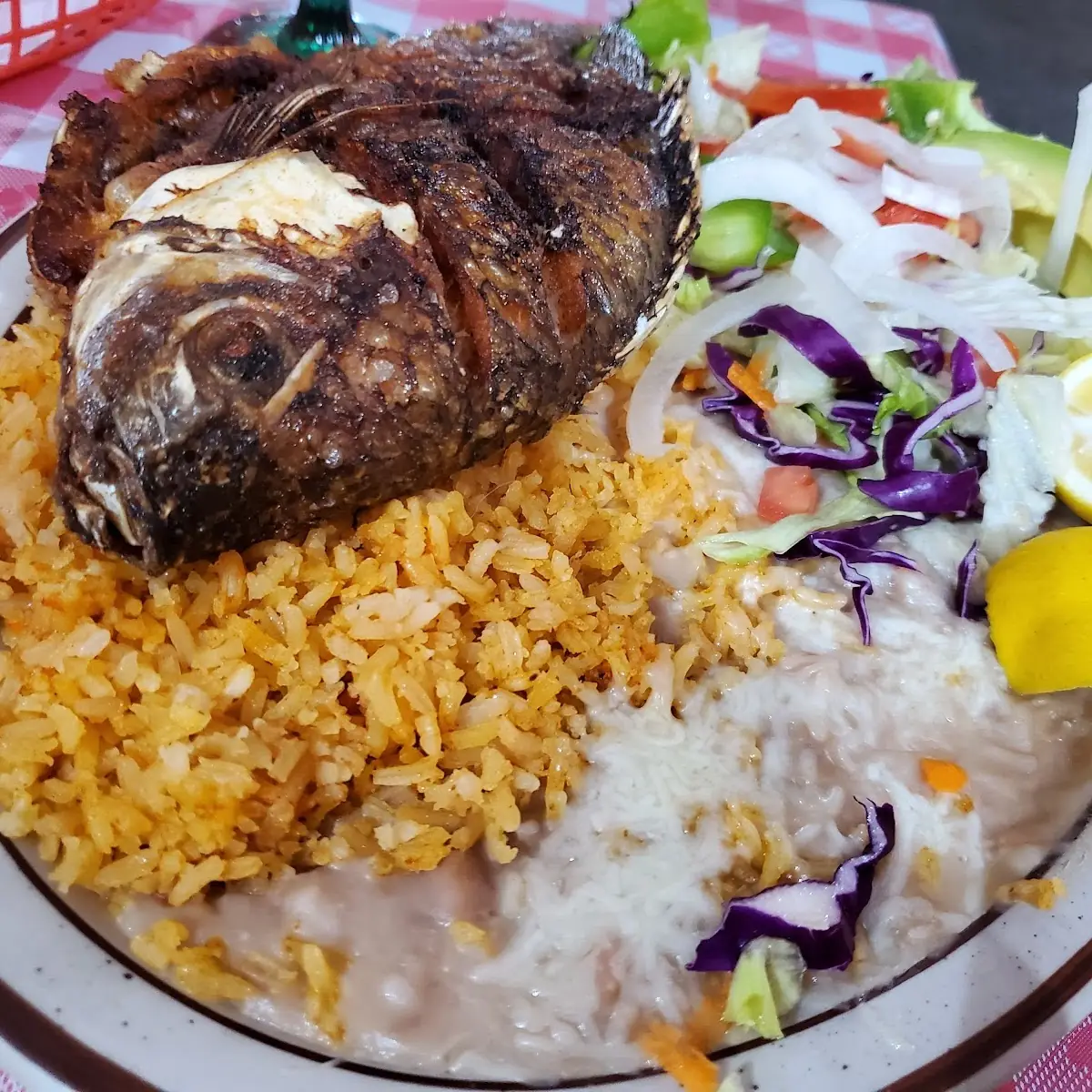 Pescado Frito - Plate