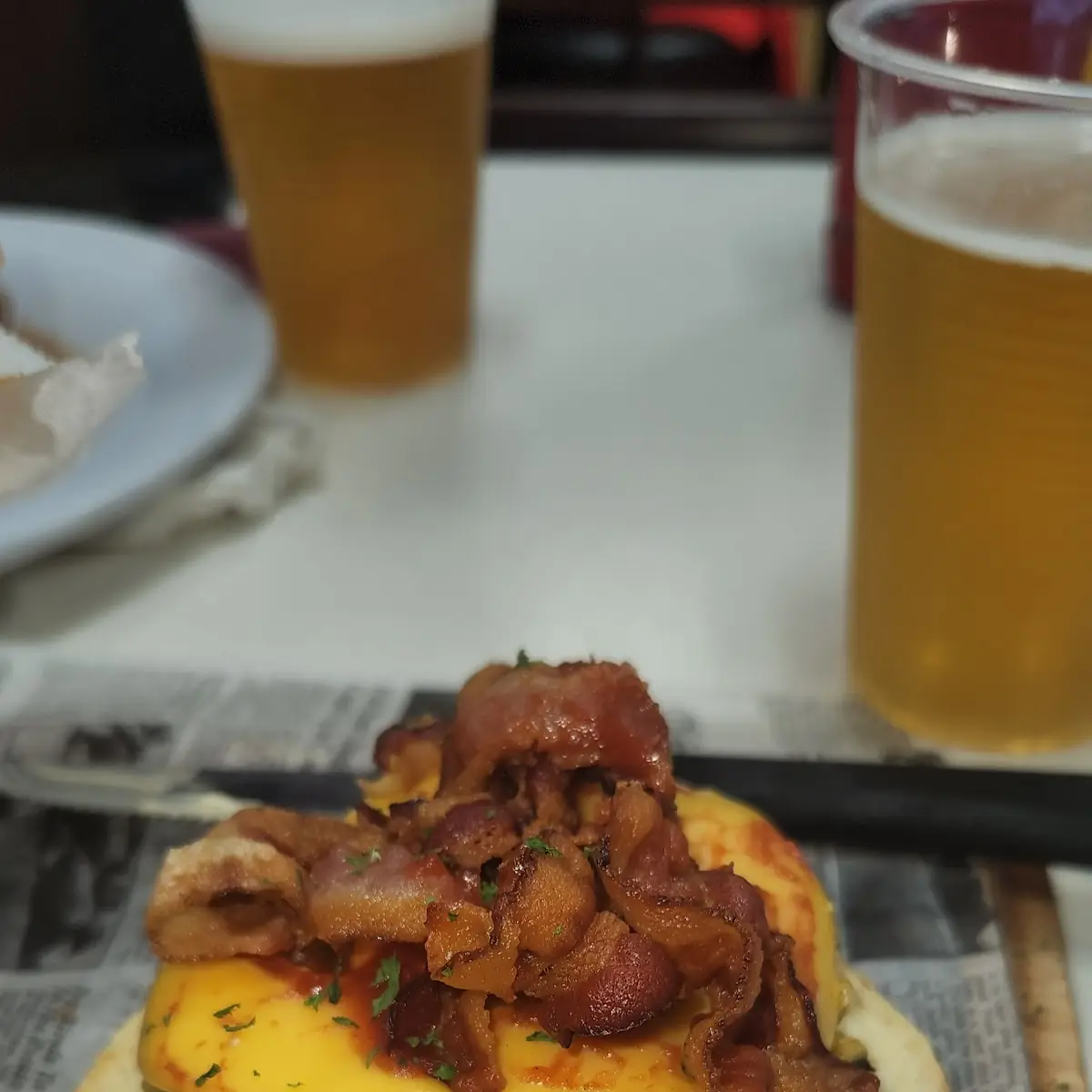 Hamburger Bacon Cheddar