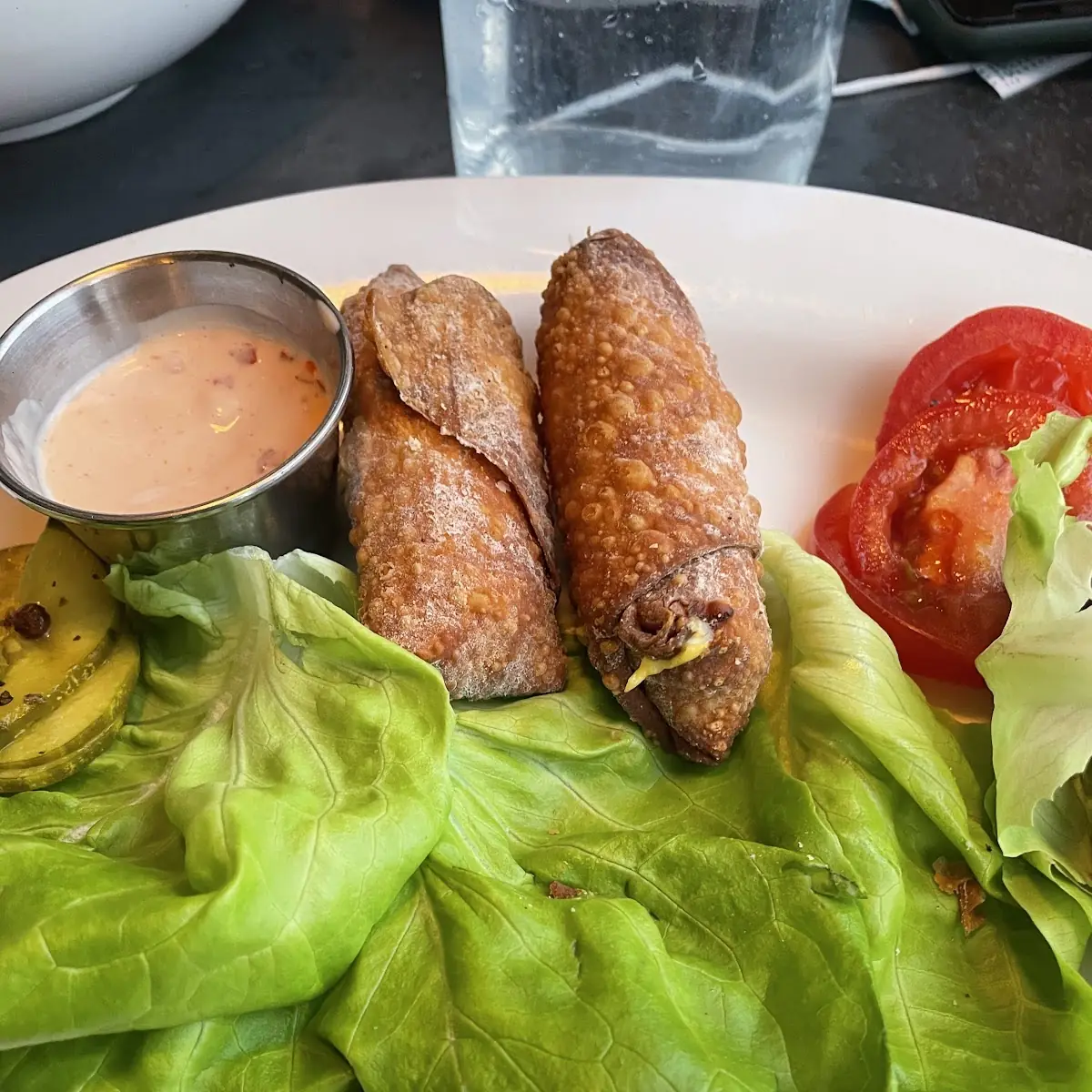 Cheeseburger Spring Rolls